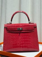 Herm&egrave;s Kelly 25 Alligator red customization（alligator）