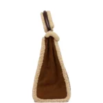 Hermes Teddy Kelly 35 Shearling and Ebene Barenia Palladium Hardware - Image 3
