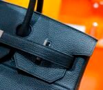 Hermes Birkin HAC 40 Black Togo Palladium Hardware - Image 5