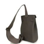 Hermes HAC A Dos PM Backpack Etain Togo Palladium Hardware - Image 6