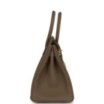 Hermes Birkin 30 Etoupe Togo Gold Hardware - Image 3