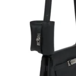 Hermes Kelly Moove Black Swift Palladium Hardware - Image 7