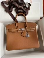 Herm&egrave;s Birkin 40cm Golden Brown Customized