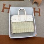 Herm&egrave;s Picnic Sellier Birkin 25 Palladium Hardware customization - Image 2