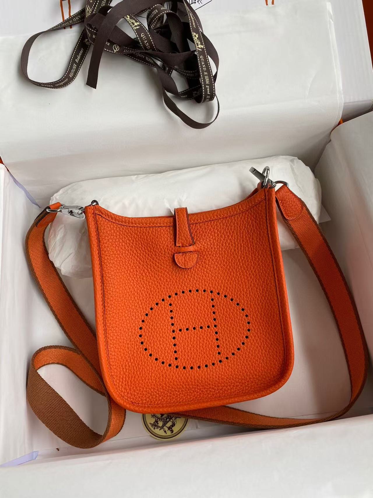 944F804A-A365-31C6-2139-585D01C49BF0.jpg Hermes Evelyn 16-29 Custom-made - Image 1