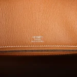 Hermes Birkin Sellier 30 "Zouaves Et Dragons" Naturel Sable Butler Palladium Hardware - Image 8