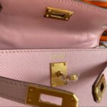 Kelly Mini 2 Sakura Pink Gold Buckle Custom - Image 2