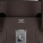 Hermes Multipockets Birkin HAC 50 Ecorce Togo Palladium Hardware - Image 7