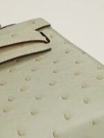 Hermes Kelly2 Mini 19 South African ostrich skin - Image 6