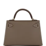 Hermes Kelly Sellier 20 Etoupe Epsom Gold Hardware - Image 5