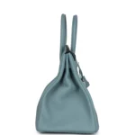 Hermes Birkin 35 Ciel Togo Palladium Hardware - Image 3