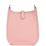 Hermes Evelyne TPM Rose Sakura Clemence Palladium Hardware - Image 4