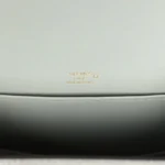 Hermes Mini Roulis Gris Ciment Shiny Alligator Permabrass Hardware - Image 9