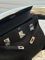Herm&egrave;s Kelly maxi 42 Black TOGO Custom - Image 2
