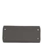 Hermes Kelly Retourne 28 Etain Togo Palladium Hardware - Image 6