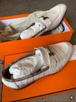 Herm&egrave;s loafers Himalayan crocodile leather custom