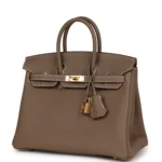 Hermes Birkin 25 Etoupe Togo Gold Hardware - Image 5