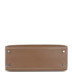 Hermes Kelly Sellier 25 Etoupe Tadelakt Palladium Hardware - Image 6