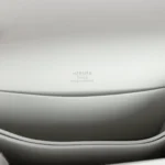 Hermes Mini Roulis New White Evercolor Palladium Hardware - Image 9
