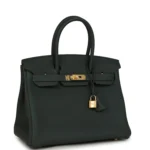 Hermes Birkin 30 Vert Mangrove Togo Gold Hardware - Image 2