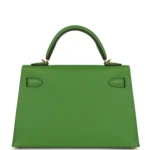 Hermes Kelly Sellier 20 Vert Yucca Epsom Gold Hardware - Image 4