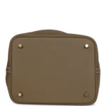 Hermes Picotin Lock 22 Etoupe Clemence Gold Hardware - Image 6
