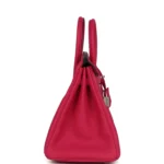 Hermes Birkin 25 Rose Mexico Togo Palladium Hardware - Image 3