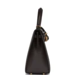 Hermes Kelly Sellier 25 Ebene Epsom Gold Hardware - Image 3