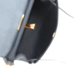 Hermes Herbag Zip 20 Mini Black Toile Militaire Canvas and Black Vache Hunter Gold Hardware - Image 10
