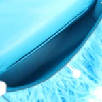 Hermes Kelly Elan Foile Bleu Frida Chevre Chamkila and Ostrich Feathers Palladium Hardware - Image 8