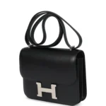 Hermes Constance 18 Black Tadelakt Palladium Hardware - Image 5