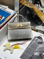 Herm&egrave;s Kelly Mini 2 Lizard Leather Custom - Image 3