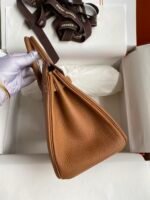 Herm&egrave;s Birkin 40cm Golden Brown Customized - Image 5