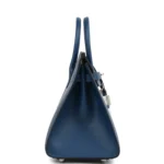 Hermes Birkin Sellier 25 Deep Bleu Madame Palladium Hardware - Image 3