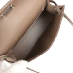 Hermes Kelly Sellier 20 Etoupe Epsom Palladium Hardware - Image 8
