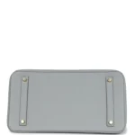 Hermes Birkin 35 Bleu Glacier Togo Gold Hardware - Image 6