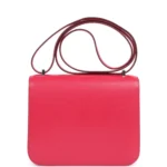 Hermes Constance 18 Rose Extreme Chevre Chamkila Palladium Hardware - Image 4