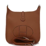 Hermes Evelyne III PM Gold Clemence Palladium Hardware