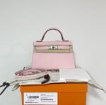 Kelly Mini 2 Sakura Pink Silver Buckle Custom - Image 3