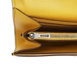 Hermes Constance To Go Wallet Jaune Ambre Evercolor Palladium Hardware - Image 9