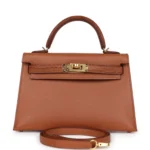 Hermes Kelly Sellier 20 Gold Madame and Matte Alligator Touch Gold Hardware