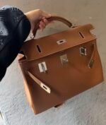 Herm&egrave;s Kelly maxi 42 Brown TOGO Custom - Image 5
