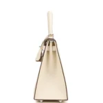 Hermes Kelly Sellier 28 Sellier Nata Verso Epsom Palladium Hardware - Image 3
