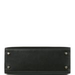 Hermes Kelly Sellier 25 Vert Fonce Box Gold Hardware - Image 6