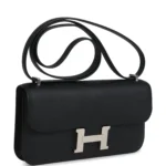 Hermes Constance Elan Black Epsom Palladium Hardware - Image 2