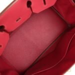 Hermes Birkin 35 Rubis Togo Gold Hardware - Image 8