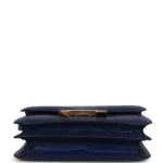 Hermes Constance 18 Bleu Saphir Matte Alligator Gold Hardware - Image 6