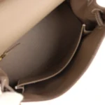 Hermes Kelly Retourne 25 Etoupe Togo Gold Hardware - Image 8