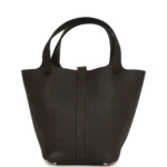 Hermes Picotin Lock 18 Ebene Clemence Gold Hardware - Image 4