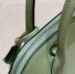 Herm&egrave;s Bolide 25 Avocado Green Sliver Buckle Custom - Image 10